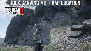 Rock Carving 9  Mount Shann  Red Dead Redemption  Map Location [upl. by Somar]