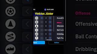 Vinicius Jr 102✅🔥 efootball viniciusjr card shorts [upl. by Gilli]