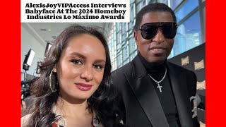 Babyface Interview  2024 Homeboy Industries Lo Maximo Awards [upl. by Knighton]