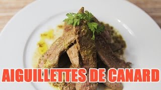 Recette daiguillettes de canard à la plancha [upl. by Walther]