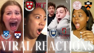 Most VIRAL IVY LEAGUE Acceptance Reactions  Harvard Yale MIT Stanford Princeton eMOTIONAL [upl. by Arabela178]