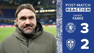 “They made us proud”  Daniel Farke reaction  Chelsea 32 Leeds United [upl. by Dickey]