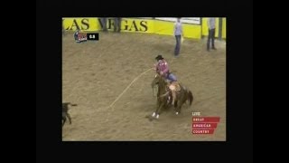 Tie Down Roping  2013 NFR Round 1 [upl. by Damon]