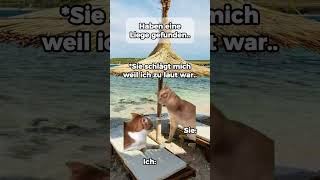 POV du und deine Freundin am Meer deutsch cat comedyshort lustig katzen meer freundin [upl. by Granlund]