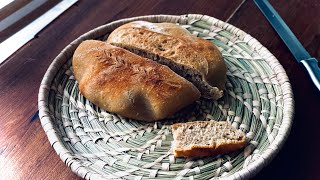 how to make your first sourdough bread at homeeasy and practical recipe [upl. by Inalej]