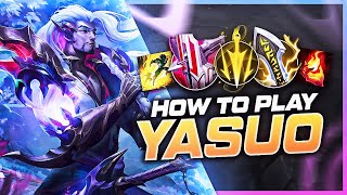 HOW TO PLAY YASUO SEASON 13  Build amp Runes  Season 13 Yasuo guide  League of Legends [upl. by Holbrooke]