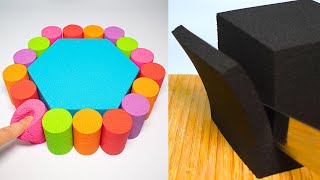 Very Satisfying and So Relaxing ASMR 4 Kinetic Sand Crunchy Cutting [upl. by Ingham]