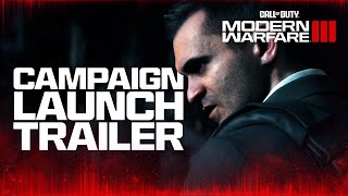 Campaign Trailer  Call of Duty Modern Warfare III [upl. by Arikahs277]