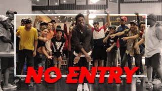 NO ENTRY  Alex Badad Choreography  Dance class video [upl. by Housen]