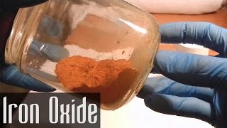 How to Make Iron Oxide Rust Powder [upl. by Oht]