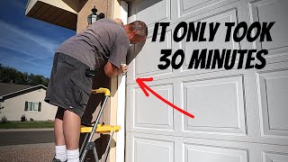 How to install Garage Door Weather Seals [upl. by Eadie]