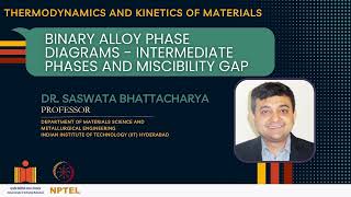 Binary alloy phase diagrams  intermediate phases and miscibility gap [upl. by Wareing190]