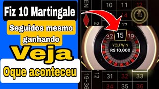 Joguei 10 vezes seguidas a Estratégia de Martingale [upl. by Agostino759]