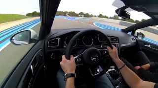 Golf MK7 GTI Performance Driving Center Paul Ricard [upl. by Zetnas395]