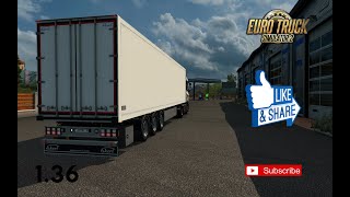 ETS2 v136 Trailers Ekeri  Tandem By Kast [upl. by Mahon]