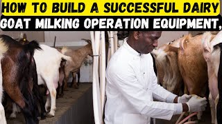 How to Build a Successful Dairy Goat Milking Operation Equipment Techniques and Tips [upl. by Aikram]