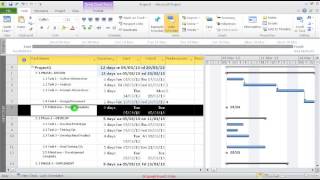 Learn Microsoft project 2010 in 15 minutes [upl. by Asirralc]