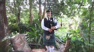 Bagpiper Dunnellon Brian Borus March [upl. by Raimundo]