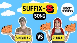 The Suffix S  Phonics Song for Kids [upl. by Netsreik]