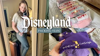 Packing for Our 1st Disneyland Trip  Disney Packing Vlog [upl. by Lorrad570]