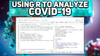 Using R to Analyze COVID19  R Programming Project [upl. by Erlin193]