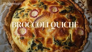 Broccoli Quiche Recipe [upl. by Guenevere]