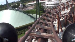 Mammut Roller Coaster POV  Gardaland Italy [upl. by Ellatsyrc]