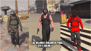 ✅NUEVO TOP 4 MODDED OUTFIT CONJUNTOS MODEADOS SIN HACKS GTA 5 ONLINE【PS4PS5XboxOnePc】 [upl. by Ayit219]