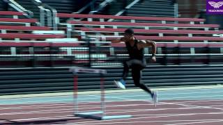 HOW TO HURDLE  3 STEP TRAIL LEG DRILL [upl. by Evette]