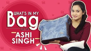 What’s In My Bag With Ashi Singh  Bag Secrets Revealed  Exclusive [upl. by Fulbright]