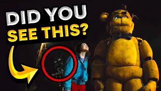 15 HIDDEN DETAILS in FIVE NIGHTS AT FREDDYS Movie of VIDEO GAMES 🧸 Easter Eggs amp References 2023 [upl. by Hgiellek433]