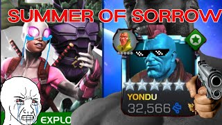 Yondu Wrecks Spring of Sorrow Gwenpool 2017 champion objective [upl. by Anoli]