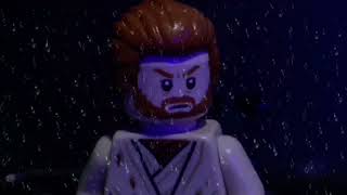 Obi Wan VS Jango Fett LEGO Stop Motion [upl. by Annavoeg319]