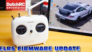 GepRC TinyRadio ELRS D  Firmware Update with ELRS Configurator [upl. by Nahsaj]