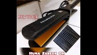 Crimper hair styles  Crimping machine  Crimping hair  HZ°H  Huma Zareen OH [upl. by Jeffcott24]