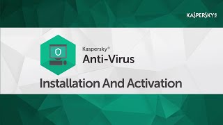 How to install and activate Kaspersky AntiVirus 2016 [upl. by Stephannie]