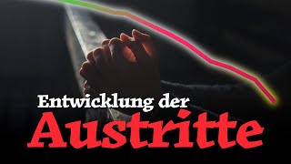 1362 Entwicklung der Austrittszahlen in der Kirche [upl. by Kcira]