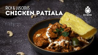 Chicken Patiala Recipe  Punjabi Patiala Chicken Gravy  Smokey Chicken Recipe  By Honey Ka Kitchen [upl. by Pascale]