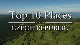 Top 10 Places to Visit in Czech Republic [upl. by Shepard621]