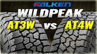 ALL NEW Falken WildPeak AT4W vs Older AT3w  Detailed Comparison [upl. by Atteuqihc]