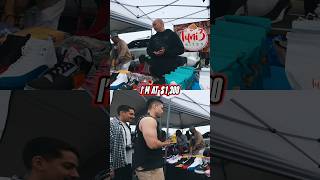 I BOUGHT HIS ENTIRE SNEAKER TABLE🤯 sneakers sneakerhead reseller swapmeet [upl. by Lopes]