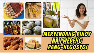 Meryendang Pinoy na Pwedeng Pangnegosyo  Negosyo Ideas [upl. by Rengia]