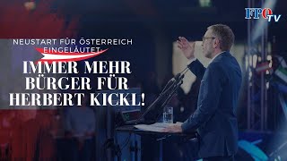 Neustart für Österreich eingeläutet Immer mehr Bürger für Herbert Kickl  FPÖNeujahrstreffen 2024 [upl. by Pampuch]