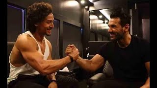 Tiger Shroff VS John Abraham Fight scene 1080p [upl. by Dnalyaw541]