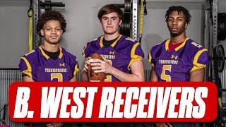 Nebraska football recruiting update on Bellevue West receivers Dae Vonn Hall amp Isaiah McMorris [upl. by Buatti744]