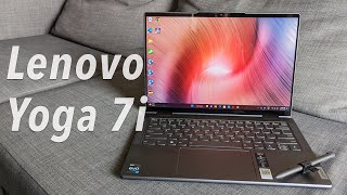 Lenovo Yoga 7i 2022 Overview  Good 2 in 1 Laptop [upl. by Manya]