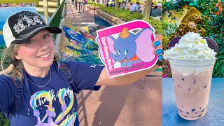 A Chill Day at EPCOT NEW Passholder Magnet New Disney Merch Food Art amp LOW January 2023 Crowds [upl. by Cummings]