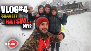 VLOG46 SKIING HATSVALI SKI RESORT SVANETI DAY 2  ვლოგი სვანეთიდან სრიალი ჰაწვალზე მესტია დღე 2 [upl. by Laverna955]