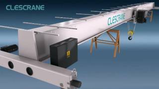 How to install a single girder overhead crane [upl. by Ned]