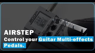 AIRSTEP Control you Guitar Multieffects PedalsZOOM MS Series [upl. by Ahsienyt292]